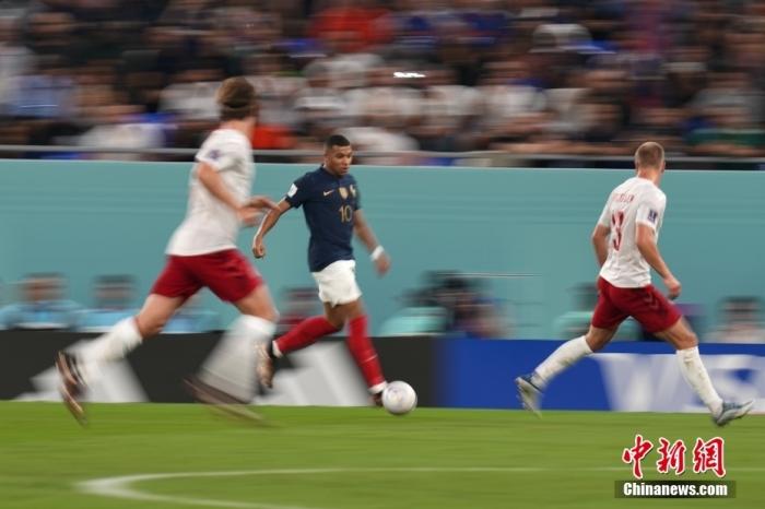 姆巴佩率法国队淘汰波兰晋级八强 领跑世界杯射