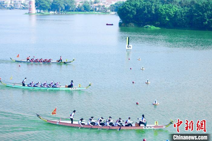 第十五届全国运动会群众比赛龙舟项目决赛收官